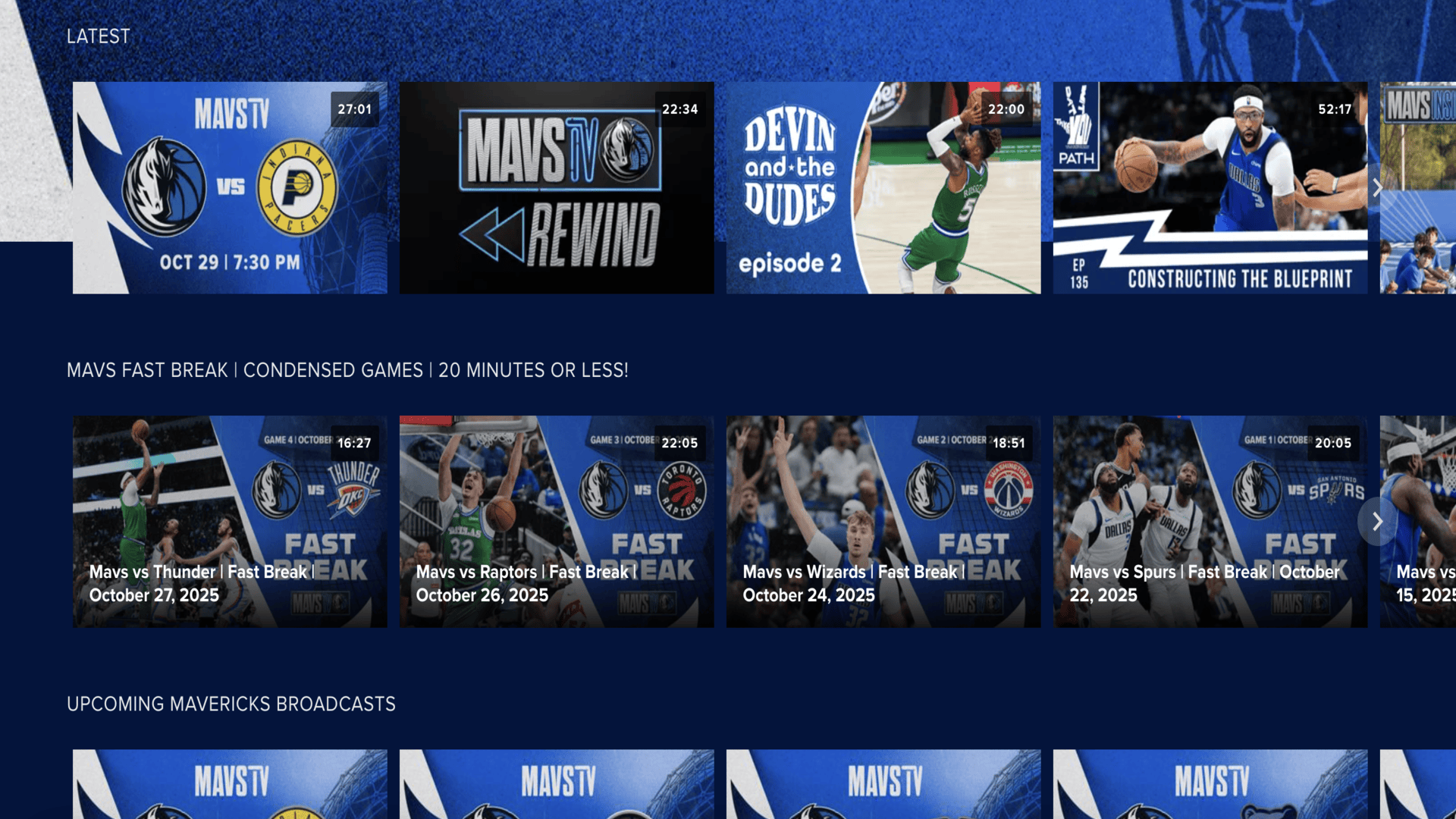 MavsTV screenshot 3