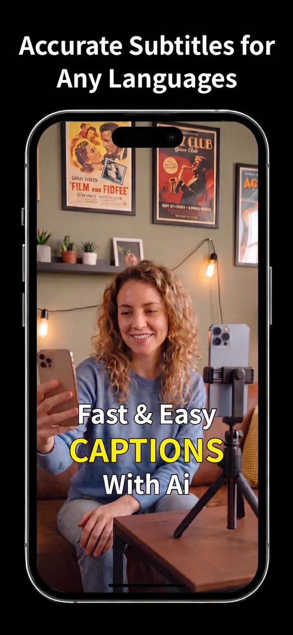 Screenshot #1 pour CapNova: AI Captions for Video