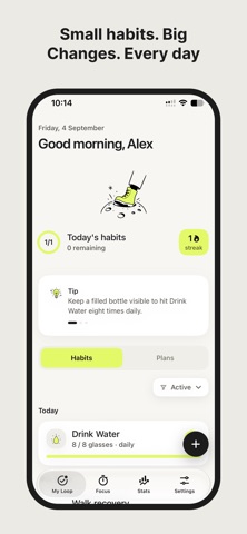 Loop: AI Habit Tracker iPhone screenshot