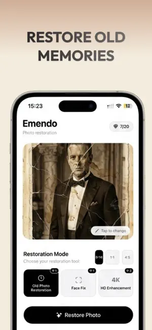 Emendo: AI Photo Restore screenshot 3