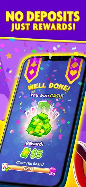 Win Money Solitaire screenshot 3