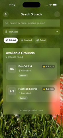 GroundsOn screenshot