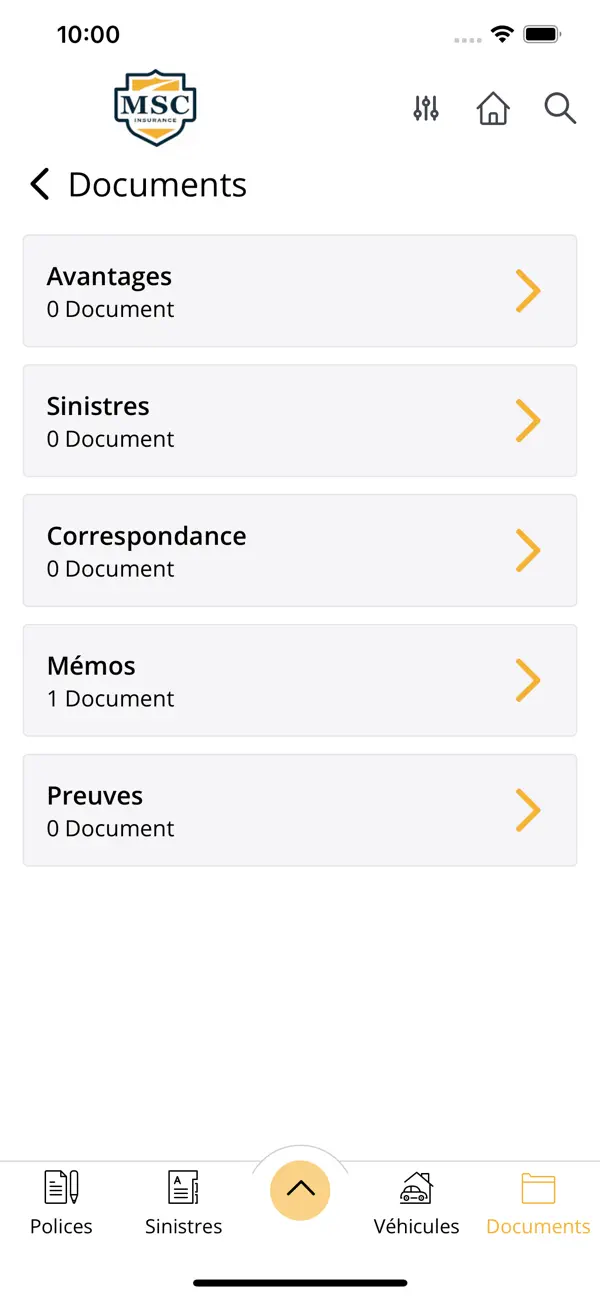 Screenshot #3 pour MSC Insurance Agency Online