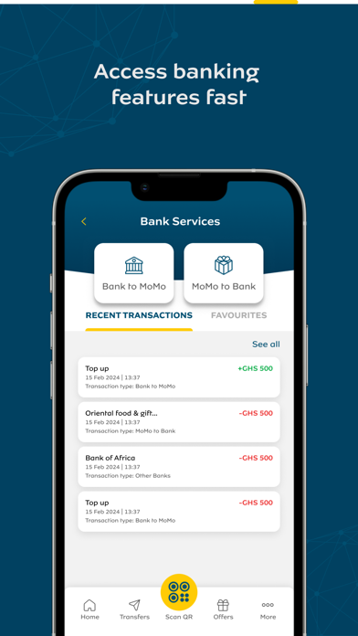 MoMo App Screenshot