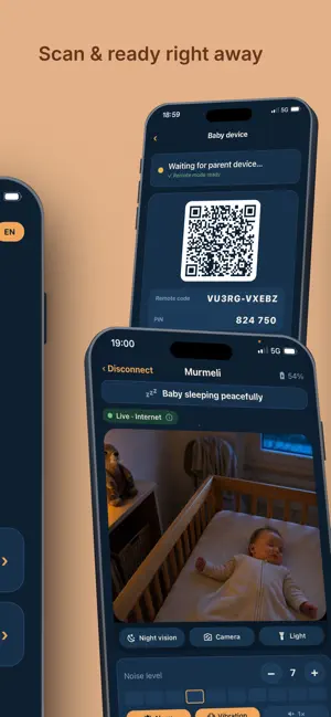 Baby Monitor Murmeli 3G & WiFi screenshot 2