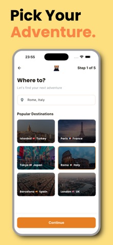 roadie: AI Trip Planner iPhone screenshot