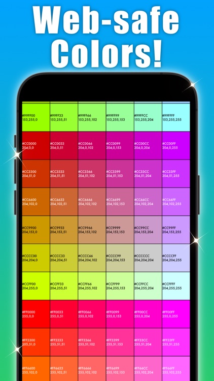 RGB palette - Check Colors!