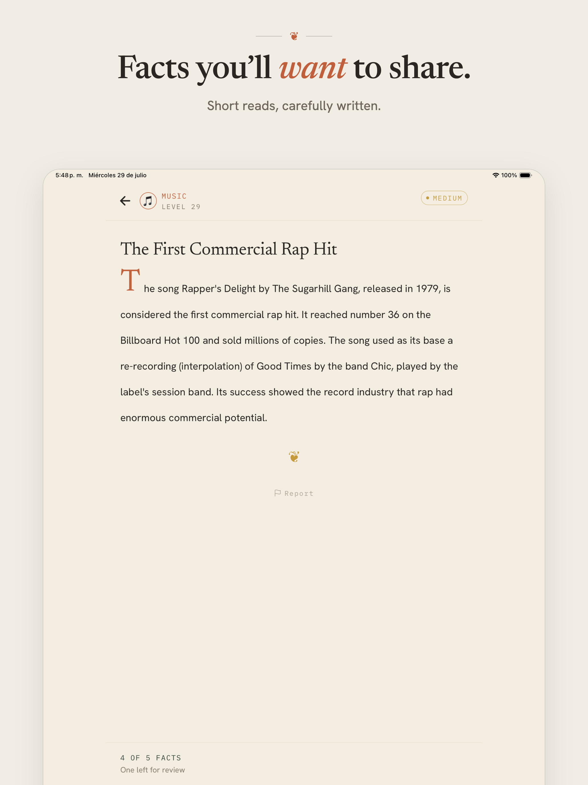 Papirio: Daily Curiosities screenshot 13