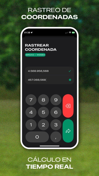 Screenshot #2 pour Azimuth+: Rastreo Coordenadas