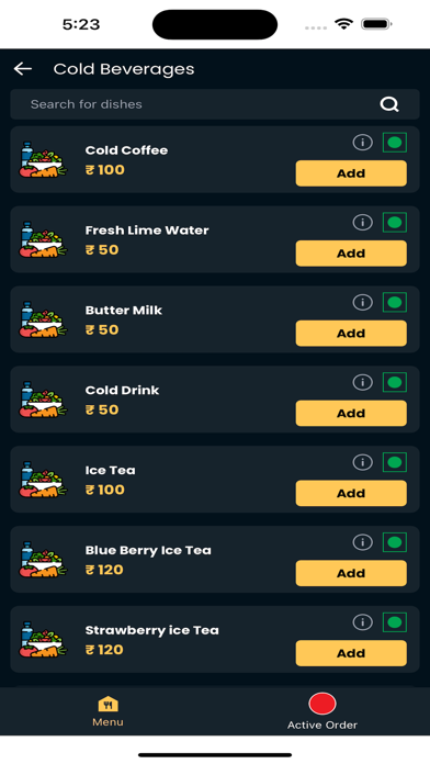 Etable: Dine-in and Booking Screenshot