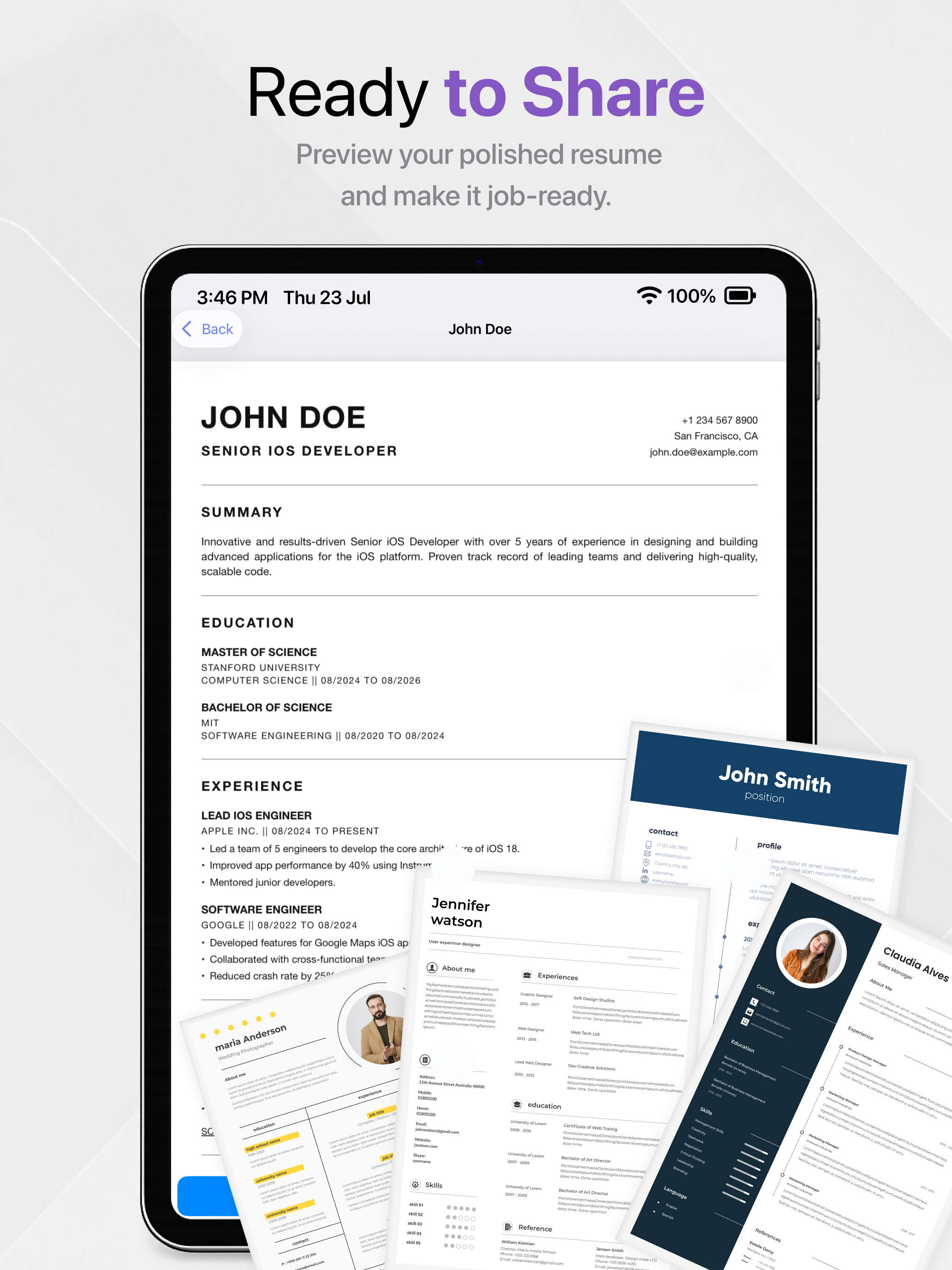 Smart CV Maker screenshot 8