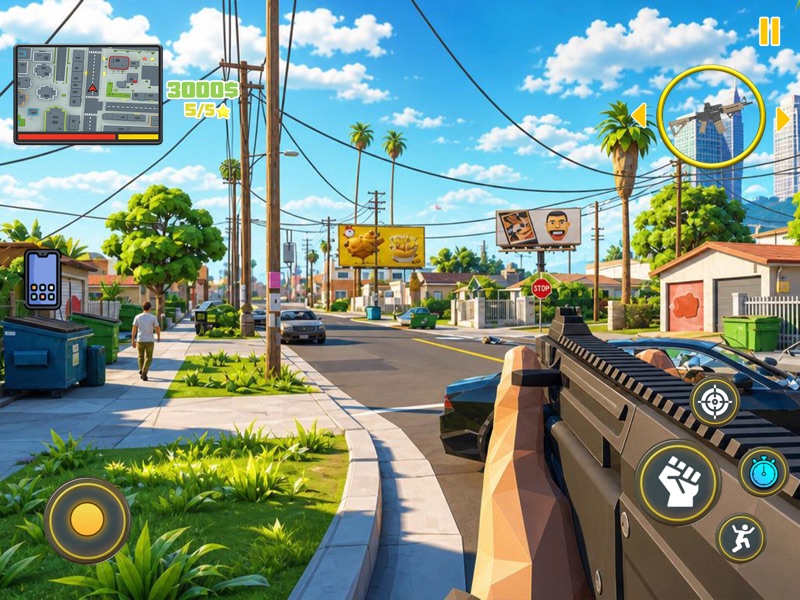 Gangster Theft Dude Open World screenshot 6