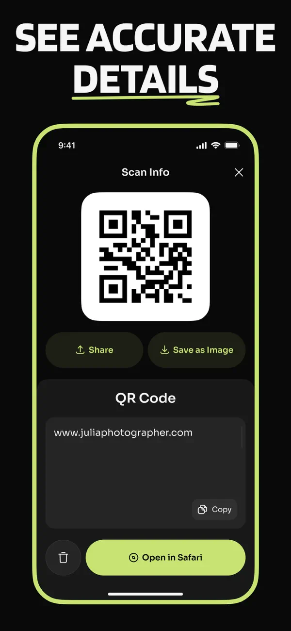 #4. QR Code Scanner-Fast Reader (iOS) di: ZARA EBIER, E NDIOMU