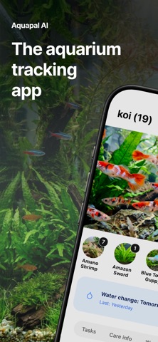 Aquapal AI: Fish & Tank care iPhone screenshot