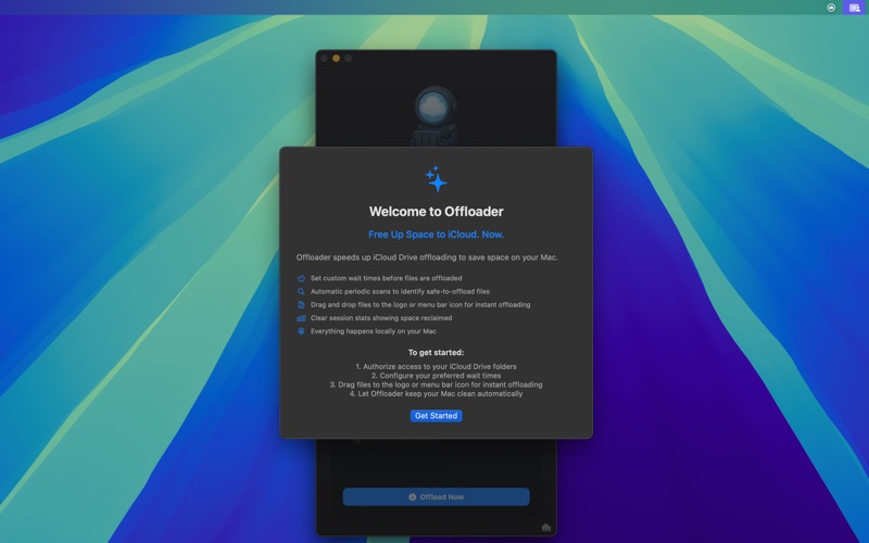 Offloader screenshot