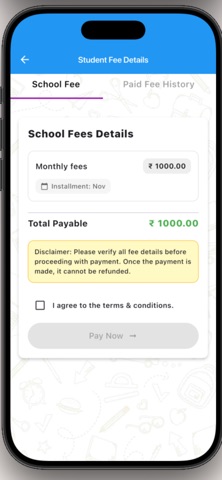 eTab Parents App Screenshot 1 of 10