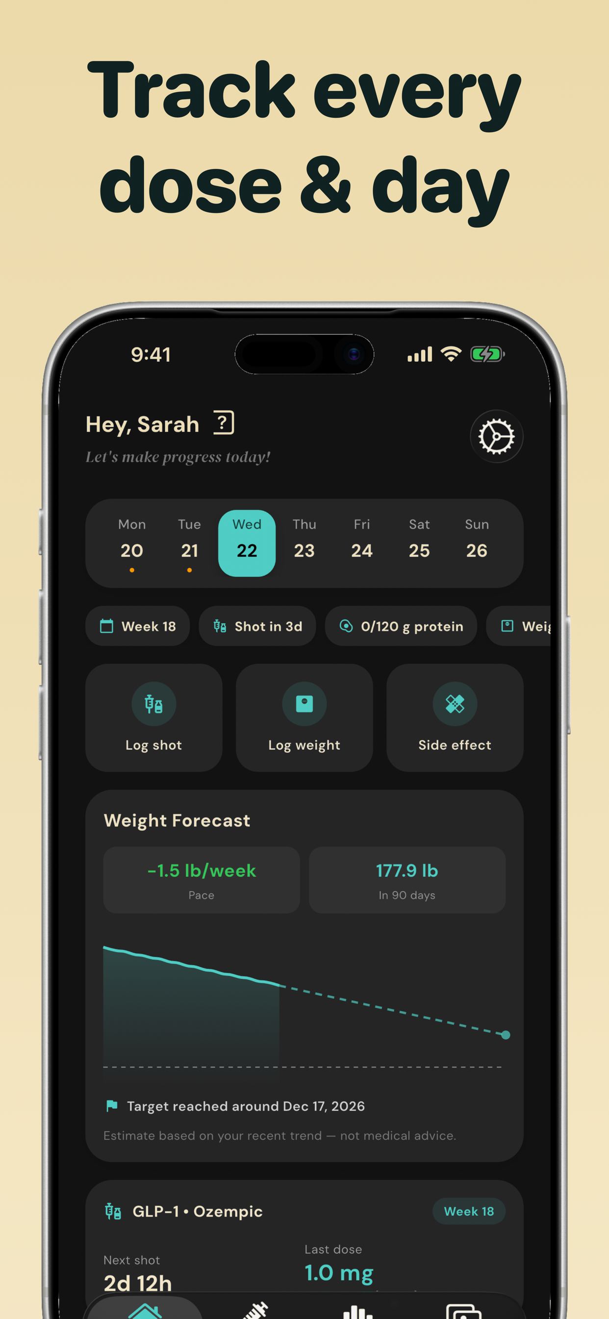DoseKit: GLP-1 Shot Tracker screenshot 2