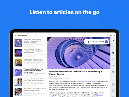 Inoreader: News & RSS reader iPad app afbeelding 6