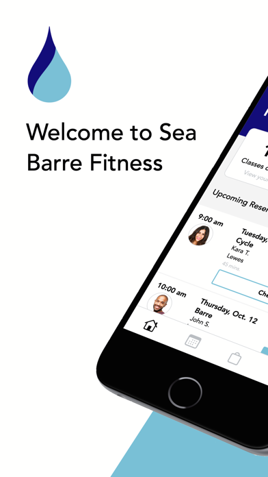 Sea Barre Fitness Screenshot