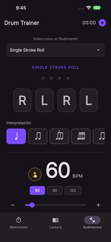 Drum Trainer iPhone screenshot