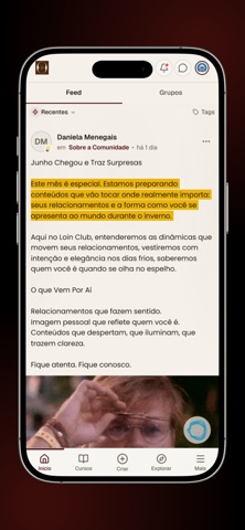 Loin Club iPhone screenshot