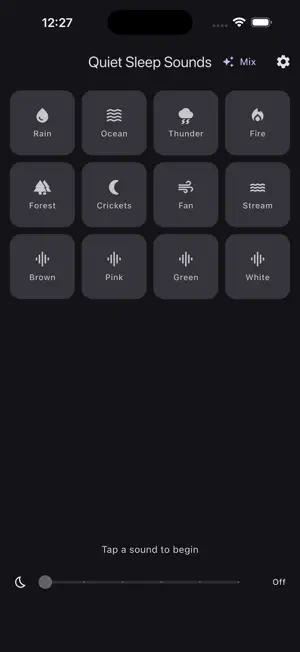 Quiet Sleep Sounds screenshot 1