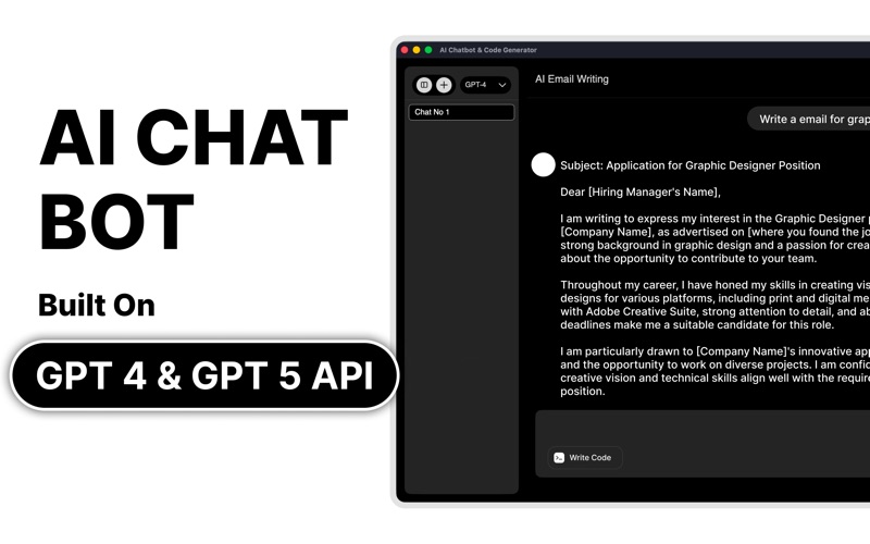 AI Chatbot . Ask AI Assistant iPhone screenshot