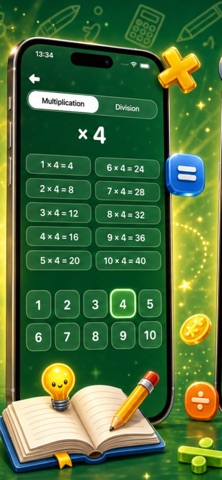 Multiplication Table: Quiz Screenshot 3 of 4
