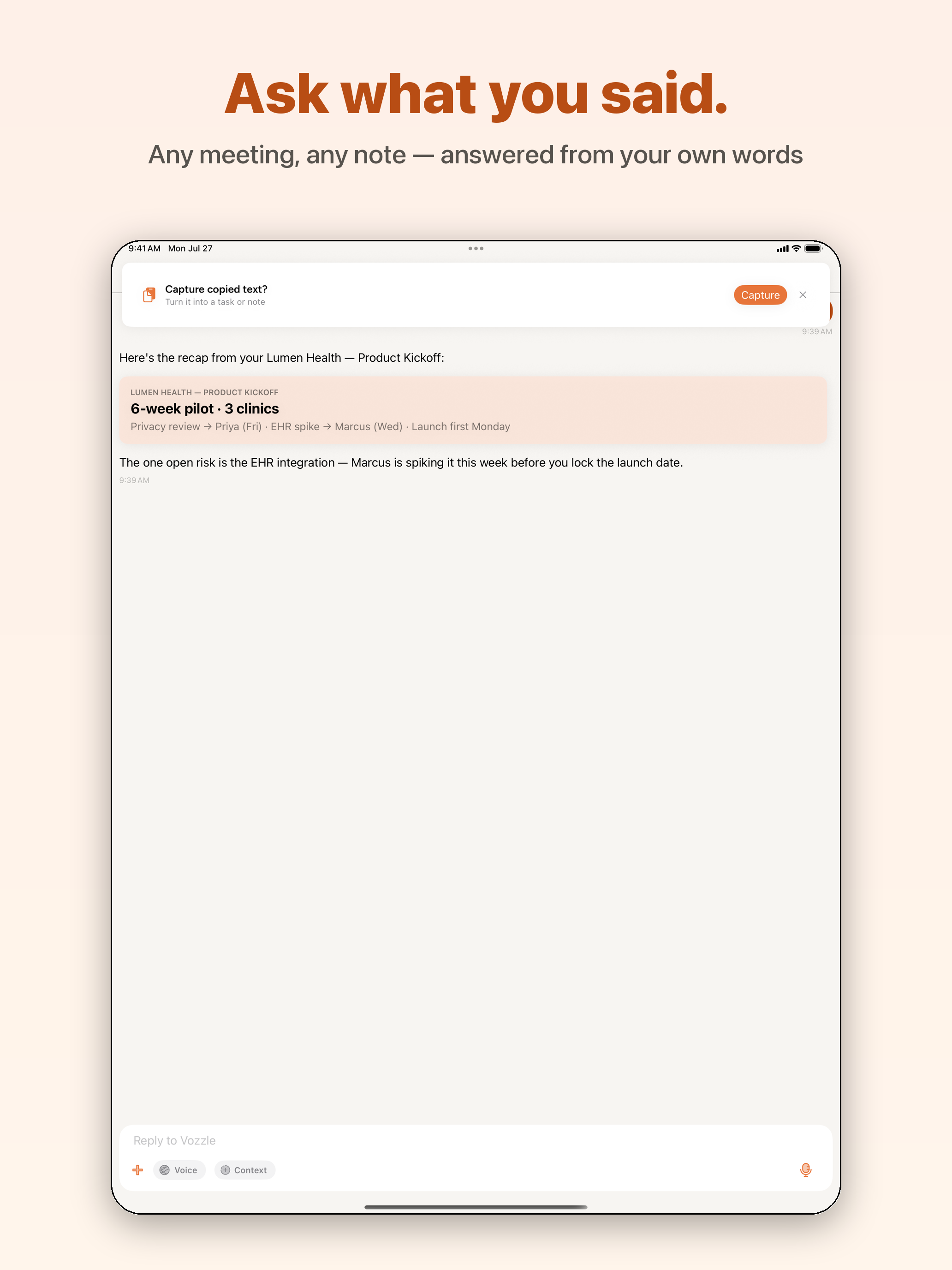 Vozzle: AI Voice Assistant screenshot 14