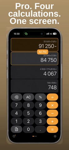 Parallel: Multi Calculator Screenshot 3 of 10