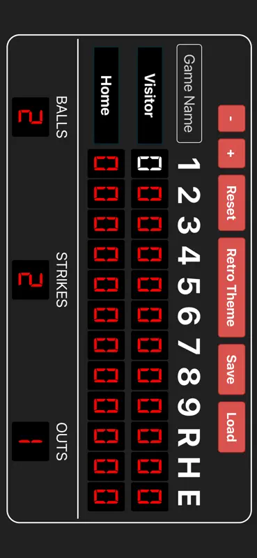 Baseball Scoreboard Premium screenshot 2 of 2