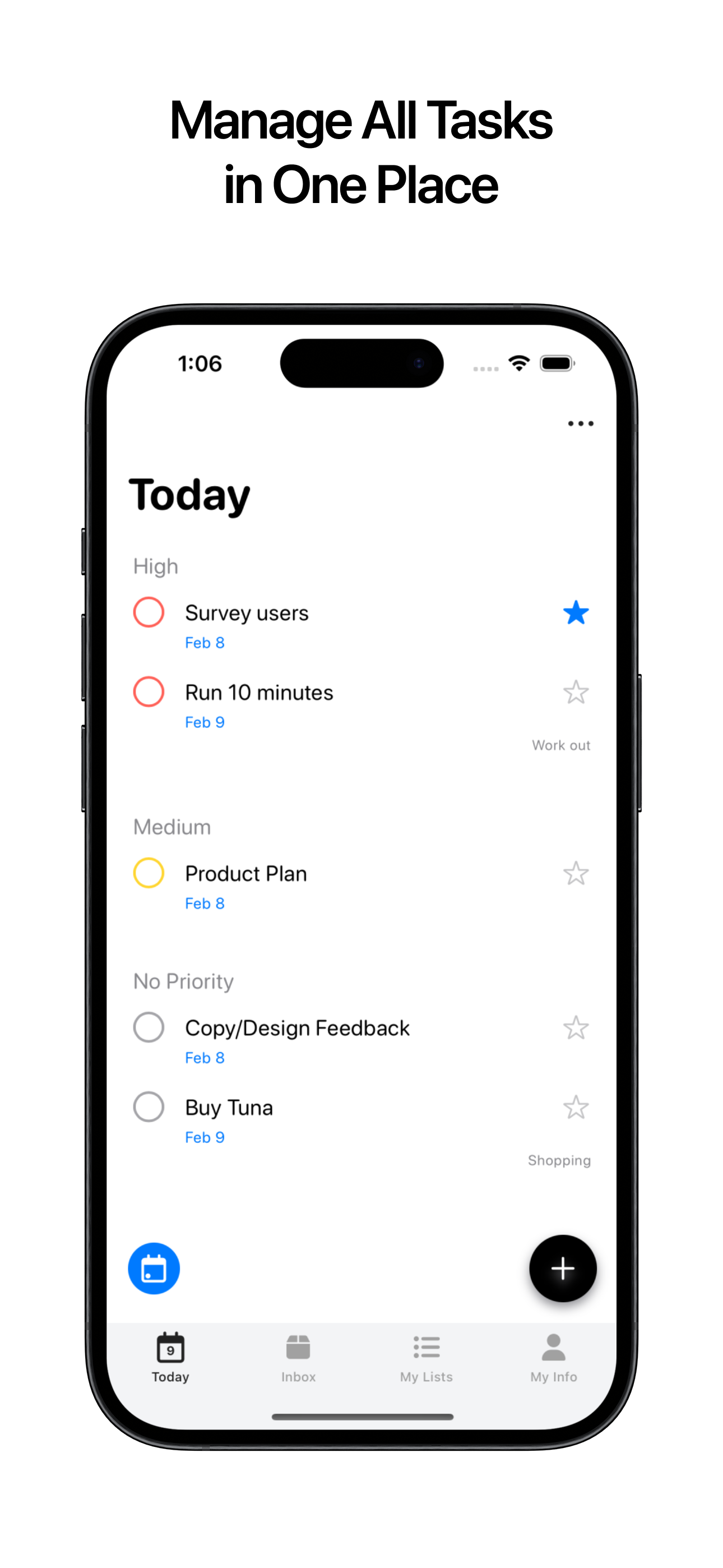 Port - All tasks in One Place