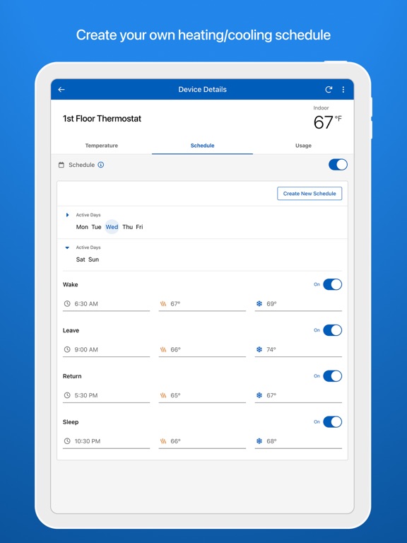 Watts® Home iPad screenshot 4 - Lifestyle app