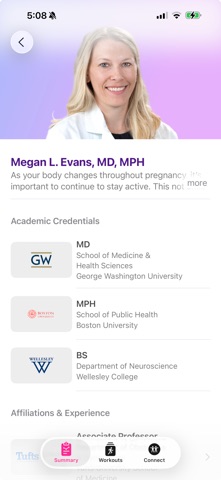 Expect—Prenatal & Pelvic Floor iPhone screenshot