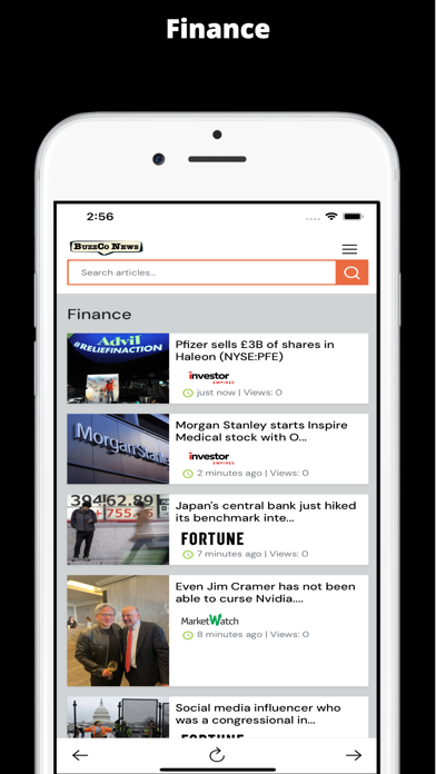BuzzCo News Screenshot