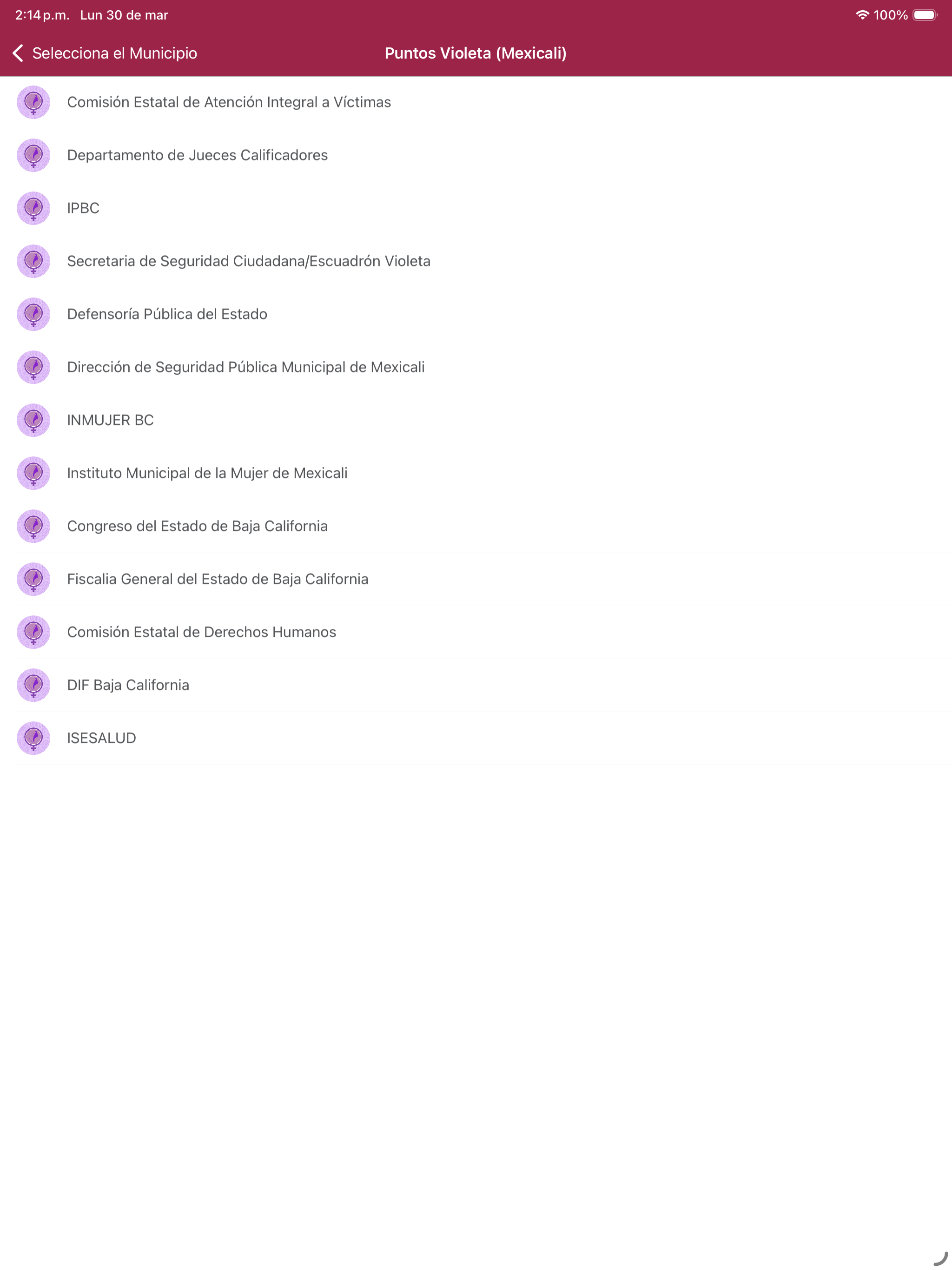 Mi ISSSTECALI screenshot 10