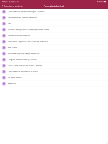 Mi ISSSTECALI iPad screenshot 4