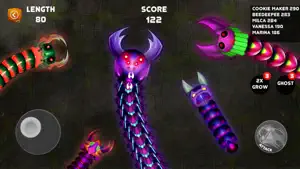 Slither Worms io - Snake Game screenshot 1
