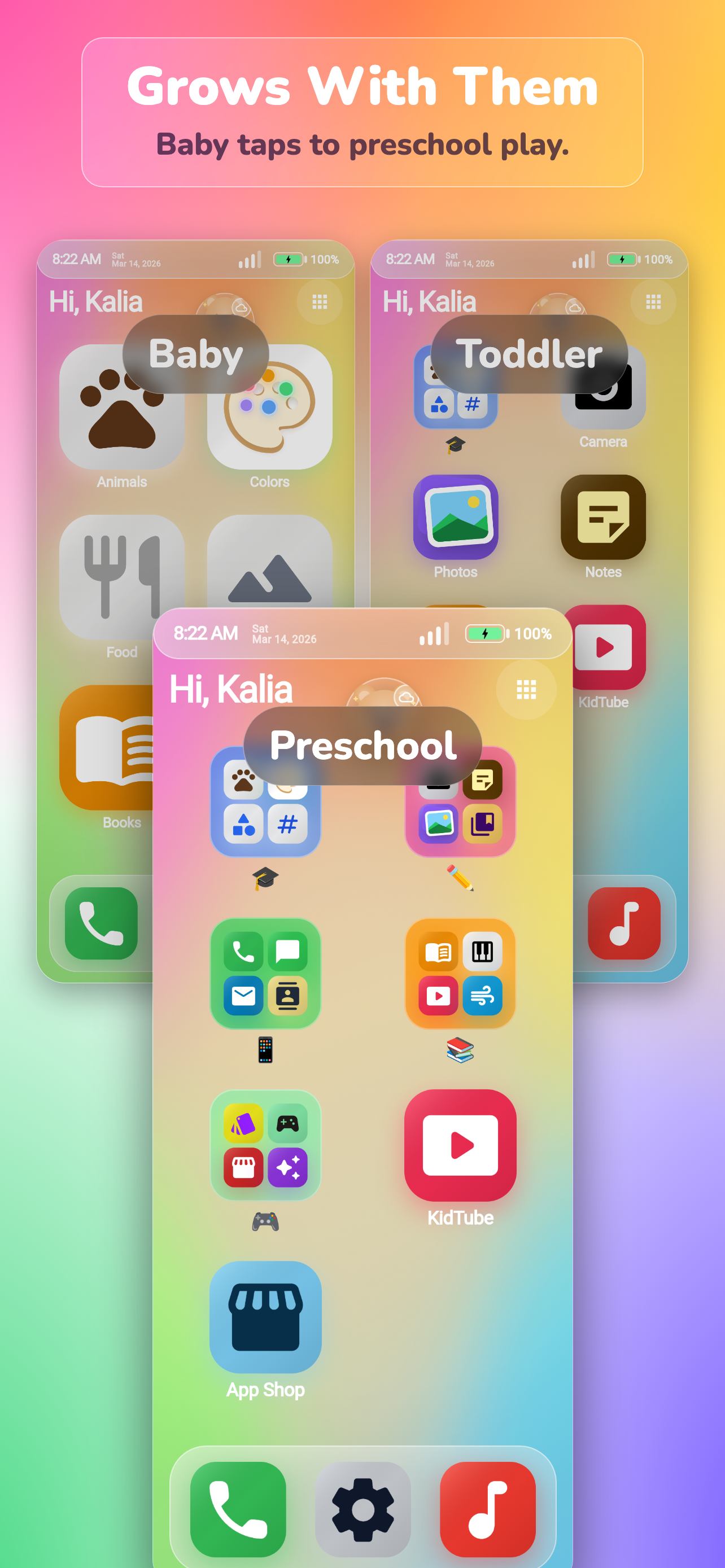 KiddOS™- A Safe Phone for Kids screenshot 5