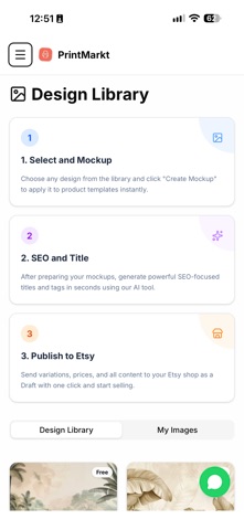 PrintMarkt - Print on Demand screenshot 1