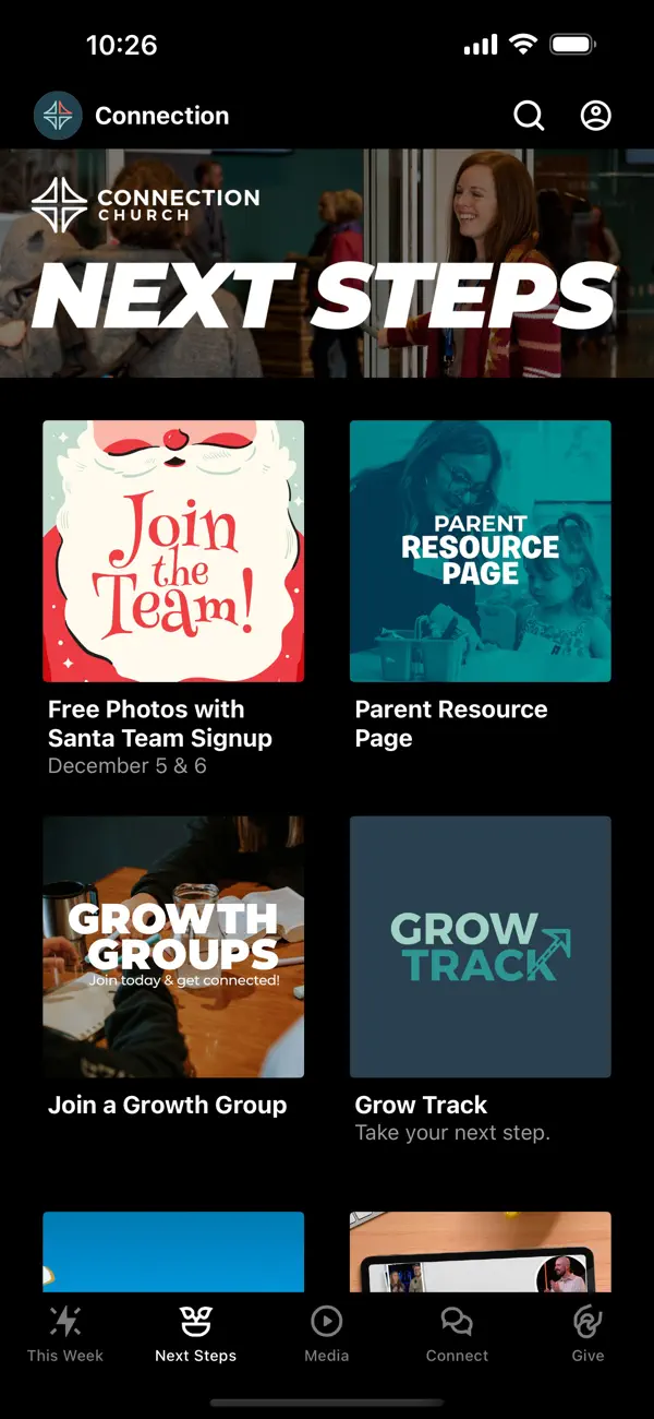 Screenshot #2 pour Connection Church Online