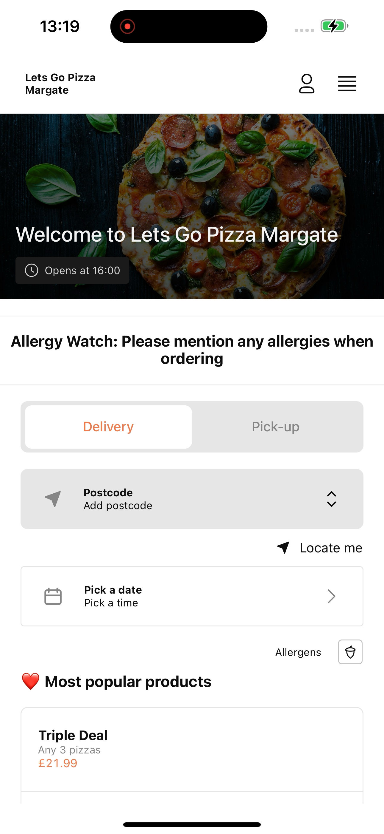 Lets Go Pizza Margate screenshot 4