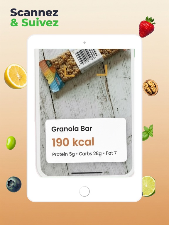 Screenshot #5 pour Compteur de calories ScanFood