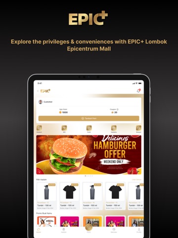 EpicPlus iPad screenshot 2