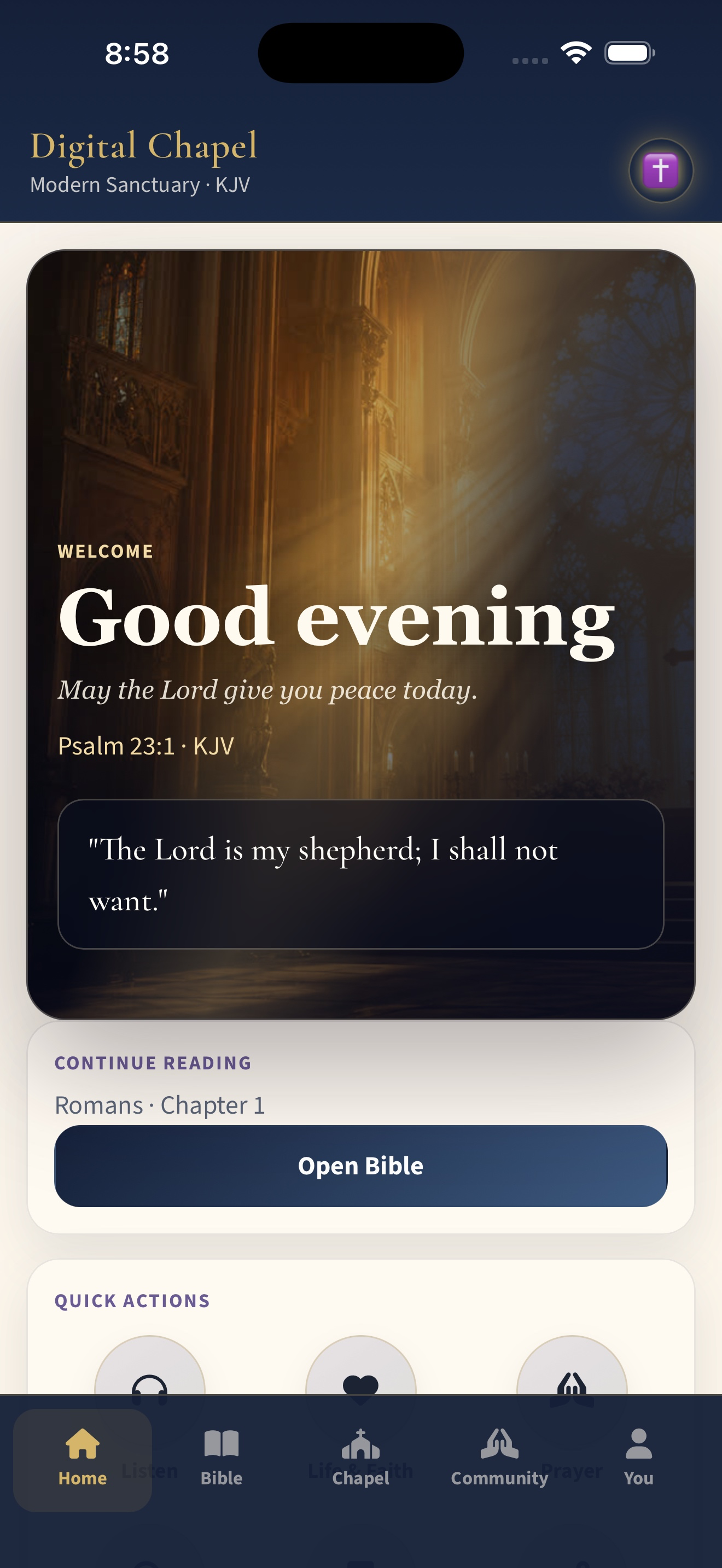 Digital Chapel screenshot 2