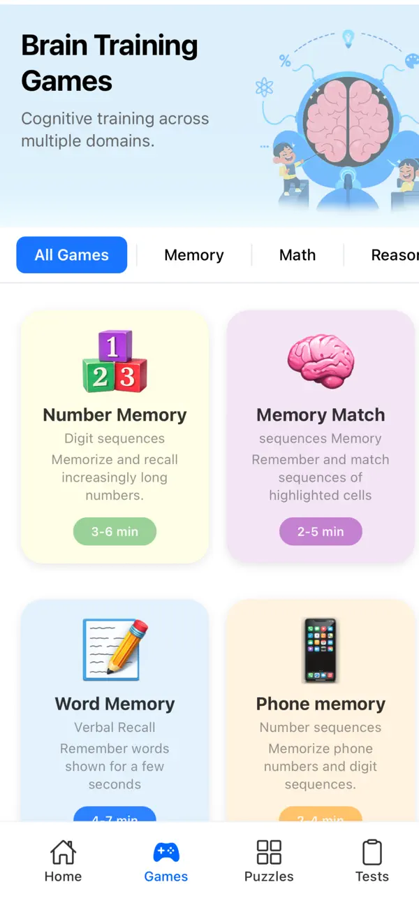 Screenshot #3 pour Mindflow - Brain Training Game