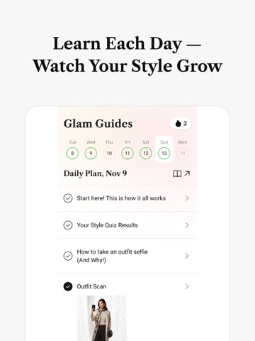Glam Guides iPad screenshot