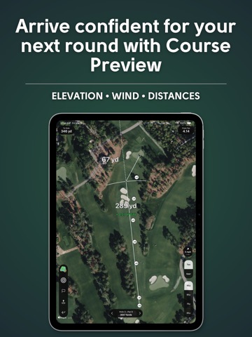 Shot Pattern - Golf GPS iPad screenshot