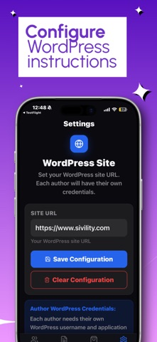 WP Auto Post iPhone screenshot