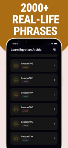 Fast - Learn Egyptian Arabic iPhone screenshot